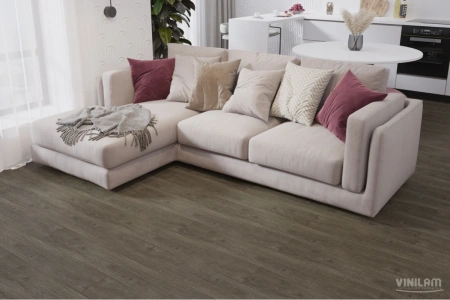 Кварцвиниловая плитка Vinilam Click 3.7 мм 8891 Дуб Мёрс